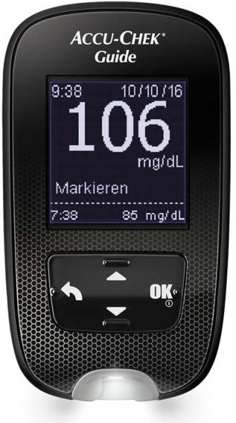 Accu Chek Guide Blutzuckermessgerät Set mg/dl